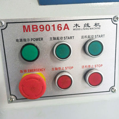 MB9016A 160mm High Speed Wood Door Line Milling Machine per spessore di lavoro da 10-120mm