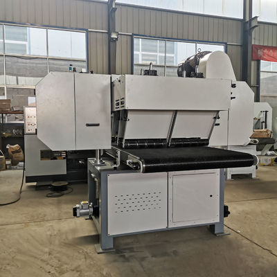 18.5kw di precisione Segatrice orizzontale a fascia automatica per taglio di legno massello