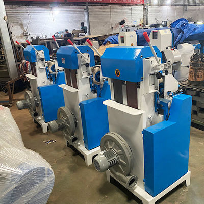 Macchine per la levigatura del legno a doppia cintura Rod rotondo per gomma Rod scopa Rod di ferro Verticale di rettifica