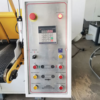 Potenza totale 17,22kw Macchine per la lavorazione del legno Macchine per la sega a fascia orizzontale completamente automatiche