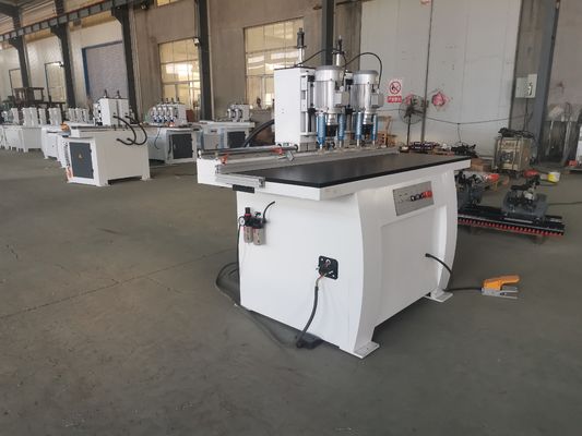 Maggior profondità di perforazione 60 mm macchine per fori a cerniera per officine di falegnameria 1700X600X1550 mm