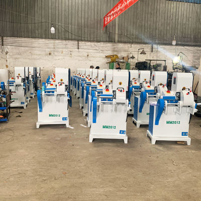 Polire il bastone di legno con MM2012 Single Belt Vertical Sander Broom Polishing Machine