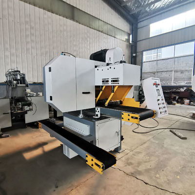 MJ300 Alta velocità alimentazione automatica grande fino segato legno massello taglio a banda orizzontale sega macchina