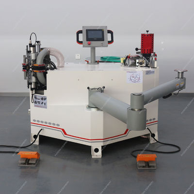 Flexible Folding Arm Edge Bander Machine per l'efficienza di produzione del materiale PUR/EVA