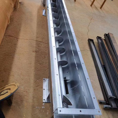 Convogliere a vite in acciaio TDLXU330-5 personalizzato con lunghezza 5900 mm e macchine chiavi motore
