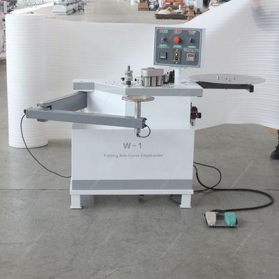 Macchina portatile di incollaggio automatico per fasce di bordo per rivestimento curvo e strisce di legno solido