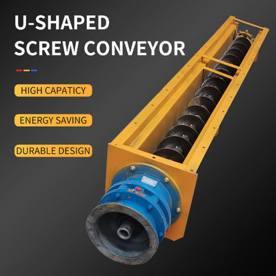 Professionale TDLXU330-5 Convogliatore a vite a pelle di cemento a forma di U