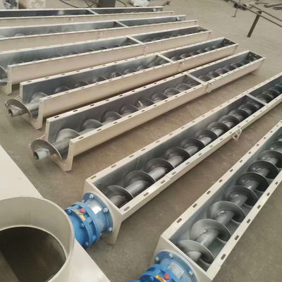 Trasporto sicuro TDLXU330-5 U-Shaped Dust Auger Endless Blade Grain Solid Feeder Hopper