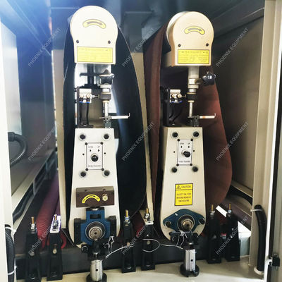 Macchina di levigatura a cintura di precisione completamente automatica per la linea di produzione di lavorazione del legno