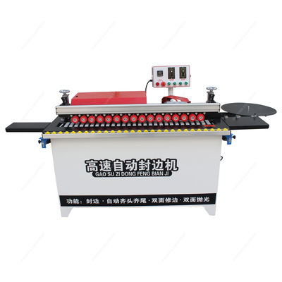 MDF Medium Desktop Straight Automatic Small Edge Banding Machine con facile funzionamento