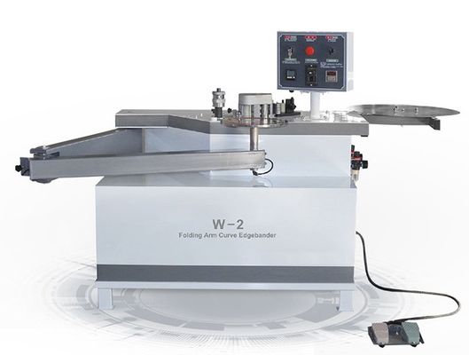 Pressione dell'aria 0,5-0,8Mpa Touch Screen Arm pieghevole Edge Banding Machine Facile funzionamento