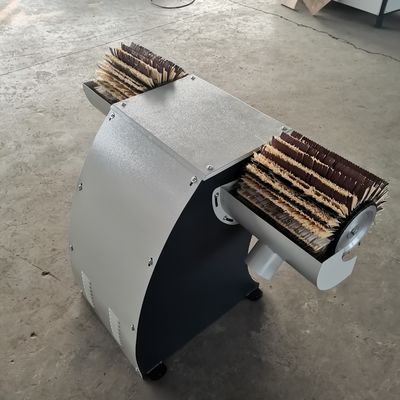 Facile da usare Doppia Asse Sanding Machine per la spazzolatura di pannelli di legno a forma di bancone