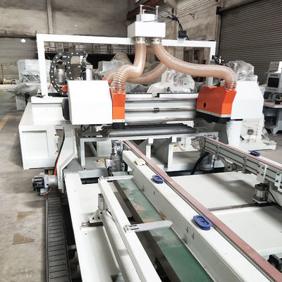Velocità MJ-27308 lavorazione del legno CNC porta automatica in legno pannello di legno quattro bordi laterali seghe di taglio