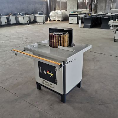 Macchina di levigatura a tamburo di legno a spazzola per controllo della frequenza di varie forme