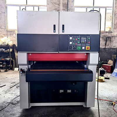 3500 KG R-RP1000 precisione calibrazione banda larga di rettifica Sander Sanding Machine per compensato Pavimento in legno massello