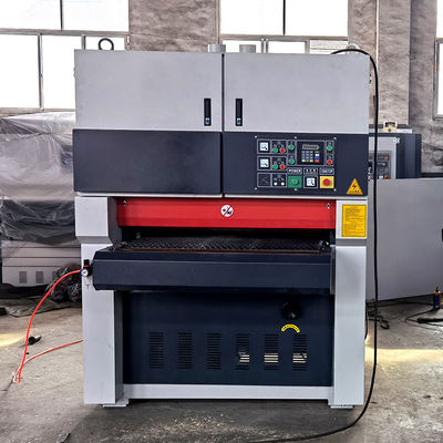 3500 KG R-RP1000 precisione calibrazione banda larga di rettifica Sander Sanding Machine per compensato Pavimento in legno massello