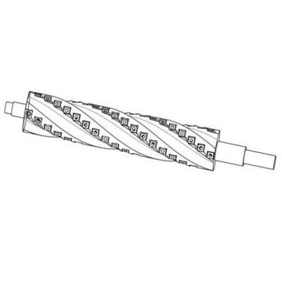 Polizione superficiale 14*14*2 Accessoiri Lame staccabile Legnageria Spirale Pianificatore Lame