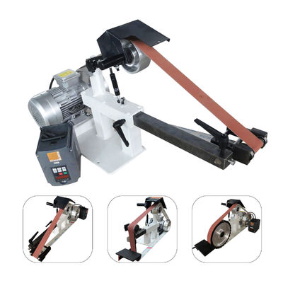 Potenza 2.2kW Industrial Belt Grinder Machine per operazioni di levigatura e lucidatura