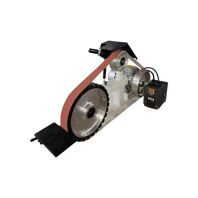PMS2100 Automatic Desktop Small Metal Sanding Belt Machine Belt Grinder Machine con 1