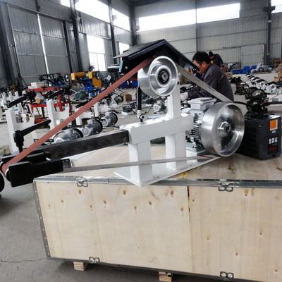 PMS2100 Automatic Desktop Small Metal Sanding Belt Machine Belt Grinder Machine con 1