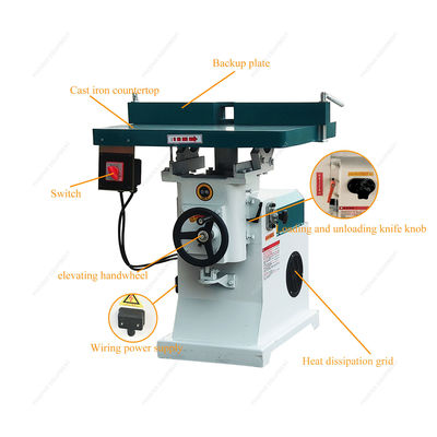 150KG MX5115 Automa Wood Spindle Shaper Moulder Facile funzionamento prestazioni stabili