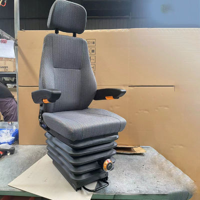 Sedile del conducente regolabile del caricatore dell'escavatore con assorbente di urti meccanico e doppio braccio