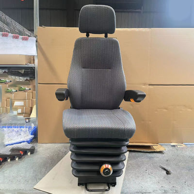 Sedile del conducente del veicolo per motori con materiale in PVC e poggiatesta a tre marce regolabile