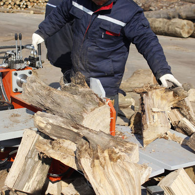Macchine per la ripartizione del legno orizzontali da 28T per la casa