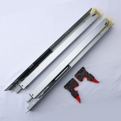 10 Set/ctn 303B-350 Ampliamento completo Ammorbidimento Slide nascosto 3 Pieghe Soft Close Undermount Drawer