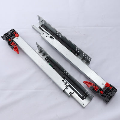 10 Set/ctn 303B-350 Ampliamento completo Ammorbidimento Slide nascosto 3 Pieghe Soft Close Undermount Drawer