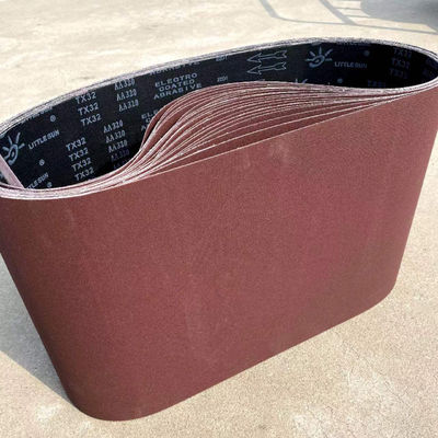 Cintura di levigatura per la lucidatura e la rimozione della ruggine Buona flessibilità e durata più lunga in RED