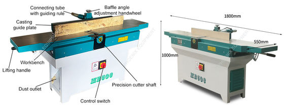 Macchina integrata ad alta velocità MB503 per la lavorazione del legno in 380V 50Hz 3 fasi
