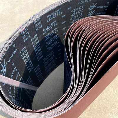 Carta di levigatura a cintura di condizionamento della superficie OEM per la macchina di levigatura del legno 610*100mm 3200*170mm