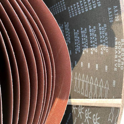Carta di levigatura a cintura di condizionamento della superficie OEM per la macchina di levigatura del legno 610*100mm 3200*170mm