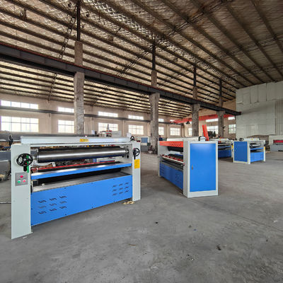 2.2kw Macchina adesiva per la lavorazione del legno per l'assemblaggio di grandi assi nei negozi di materiali da costruzione