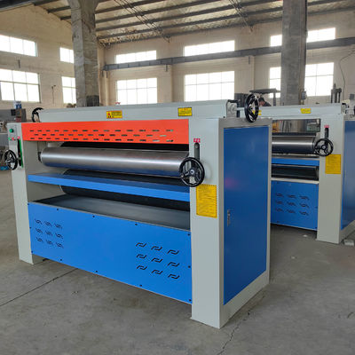 2.2kw Macchina adesiva per la lavorazione del legno per l'assemblaggio di grandi assi nei negozi di materiali da costruzione