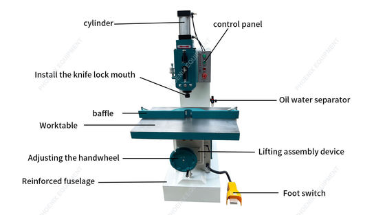 Facile da usare MX5068 Lavorazione del legno Verticale Single Spindle Mould Milling Machine for Furniture