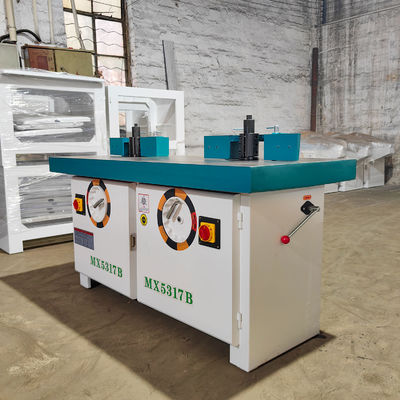 35 mm Spindle Dia MX5317 Legnageria Verticale Doppio Spindle Shaper Machine per porta in legno
