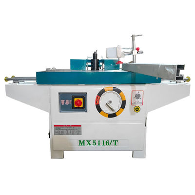 MX5116T macchina di fresatura per lavorazione del legno a forma verticale con tavolo scorrevole a muffa a mandrino