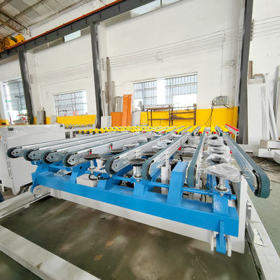 Macchina a doppio filo per vetro di sicurezza con tolleranza diagonale di ± 0,5 mm/m