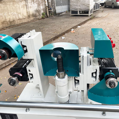 MJ105 Doppia Guida Ferrovia Quadratura Legno Mortise Machine con 5 lame da sega 7.7kw Peso 380KG