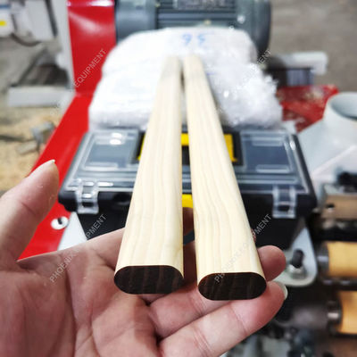 Macchine per manipolazione di scope in legno tipo rotondo Bar Dowel Mill con lunghezza di lavoro 250-6000mm