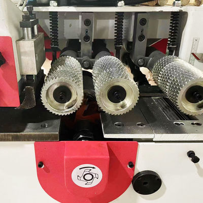 Processo di lavorazione del legno MB9012B Alta velocità industriale 7.5kw*2 Una volta Multipiece Round Rod Maker Machine