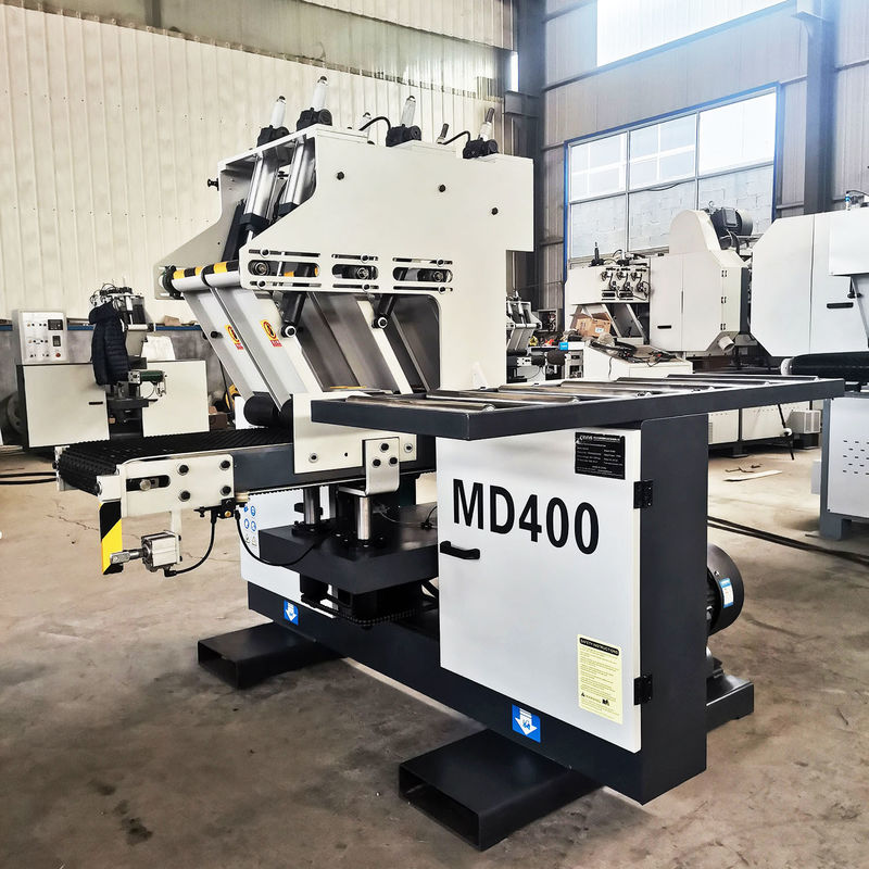 Potenza 18,5kw Legnografia automatica sega a fascia orizzontale per taglio di legno quadrato preciso