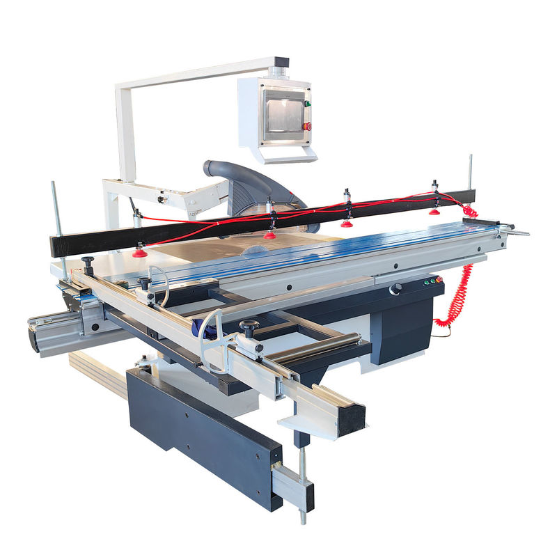Velocità di punteggio 8000 r/min CNC-6132 Seghe a tavola scorrevole a doppia lama per lavori di costruzione