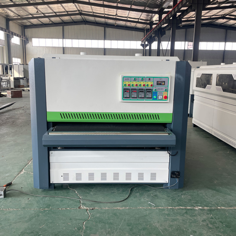 Macchina di rettifica e lucidatura del legno automatica PP1000-6S con 5 spazzole a rulli Sander