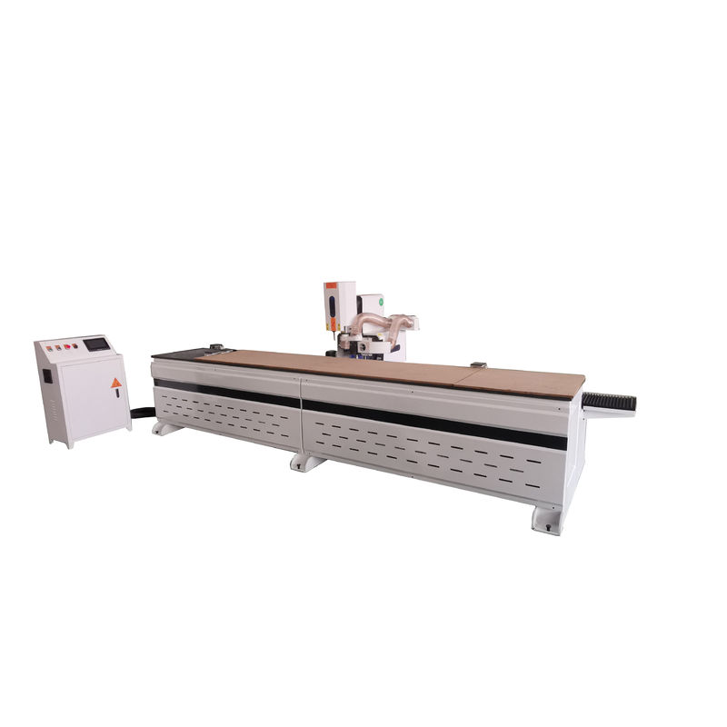 Macchina avanzata per la perforazione della cerniera a chiusura di porte CNC con servomotore da 750W x3