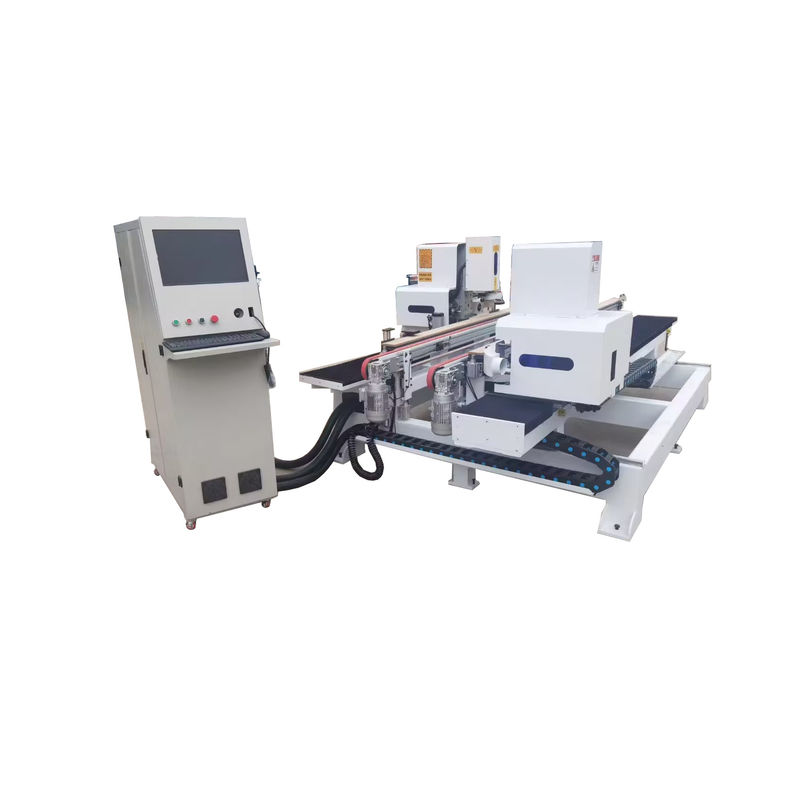 Alta capacità 2000KG doppia linea numero CNC porta in legno serratura buco Mortising Machine