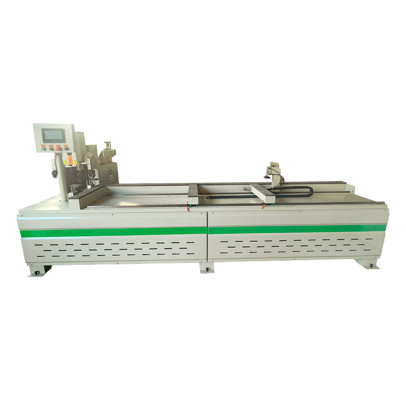 Macchina per la perforazione di porte in legno completamente automatica Macchina a chiave CNC per un'operazione facile