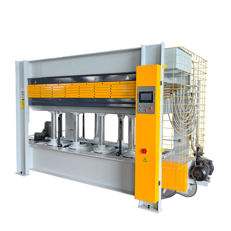 120T PH160 5 strati per la lavorazione del legno macchina idraulica per la stampa a caldo per la laminazione delle porte in compensato